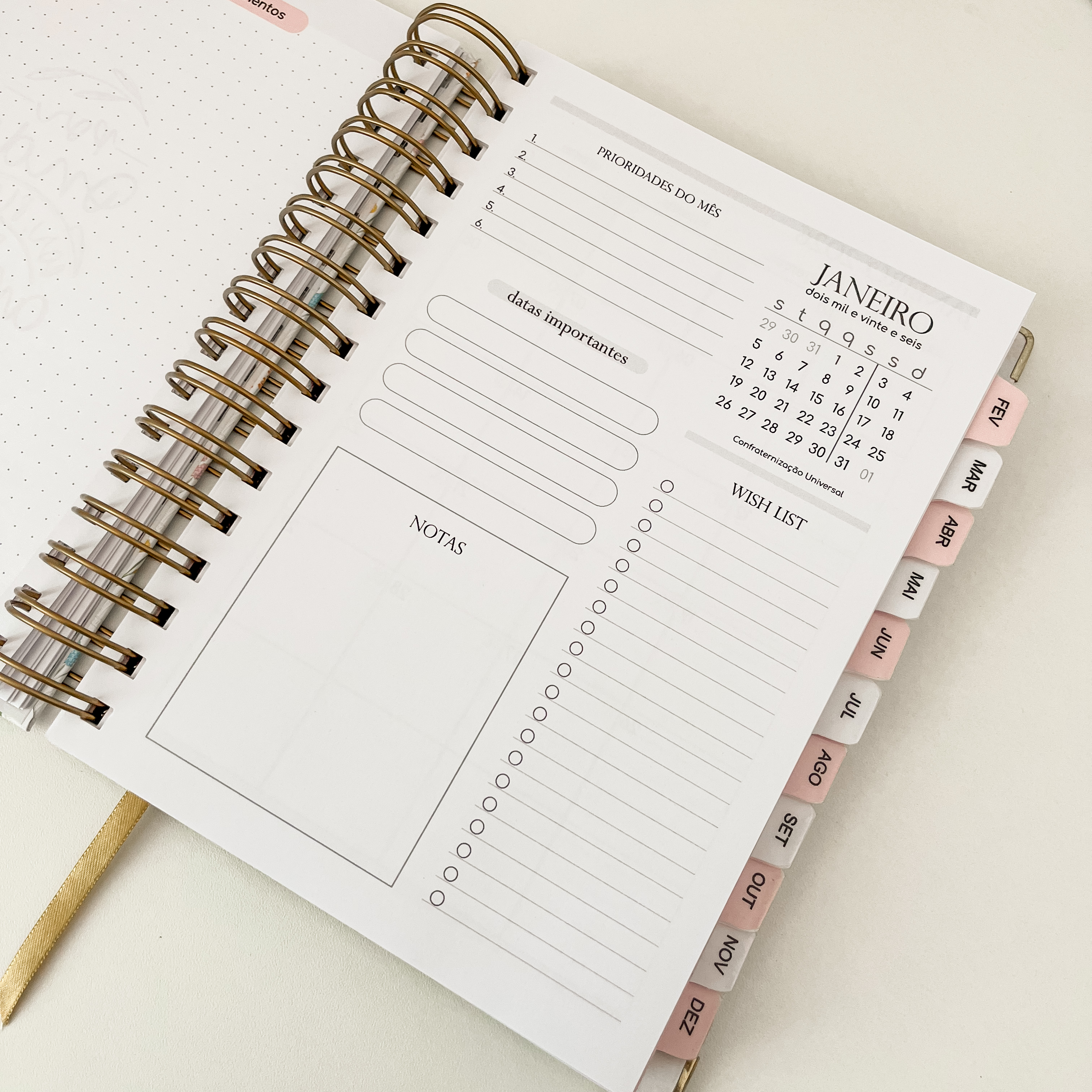 Início de cada mês